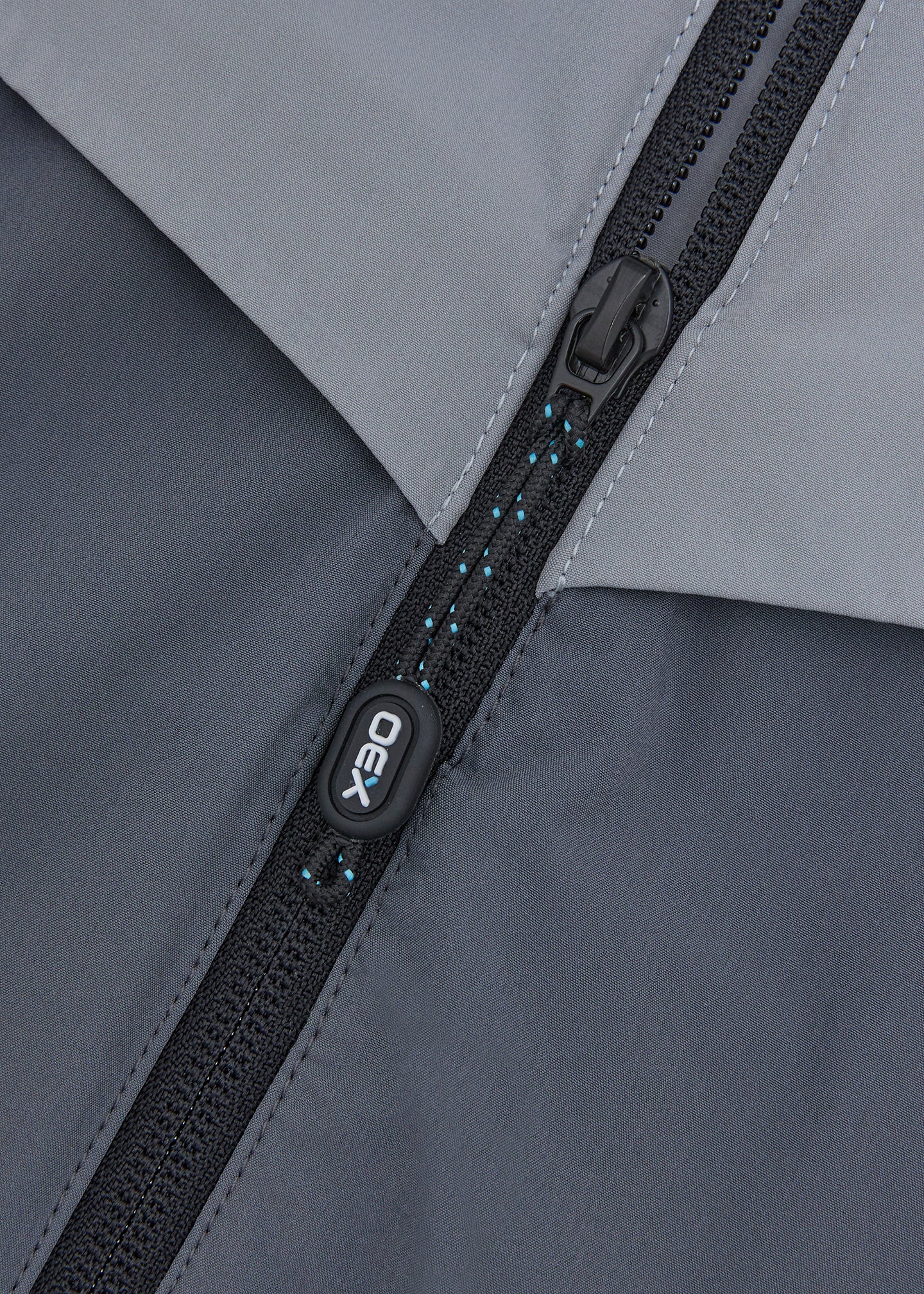 OEX Mens Fell Tracksuit Top- Charcoal- Zip Detail