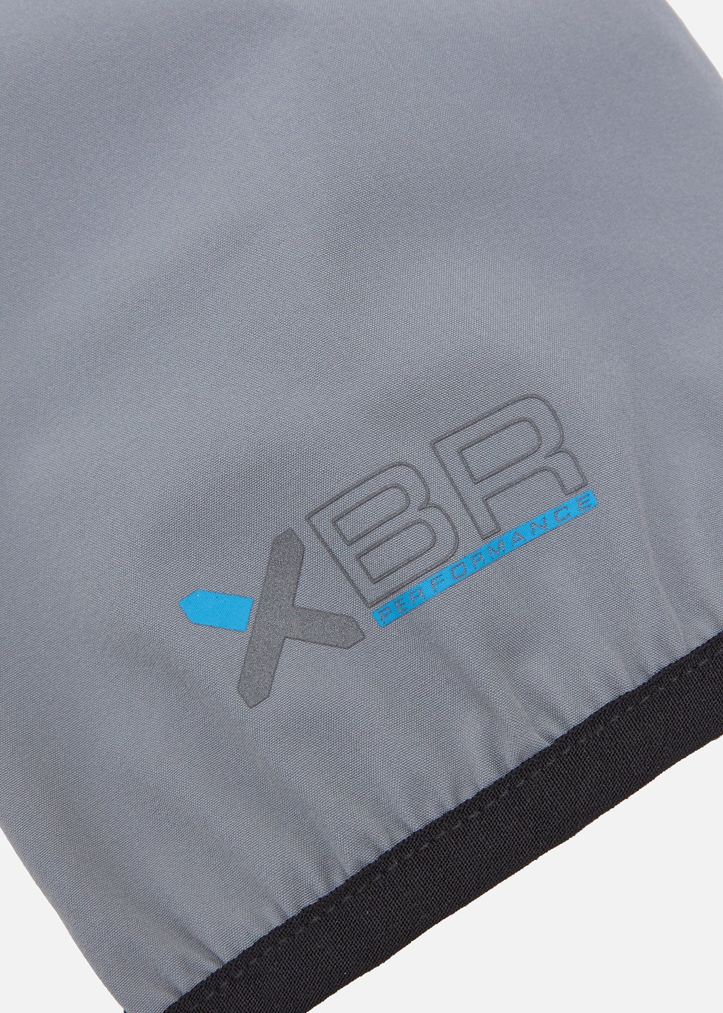 OEX Mens Fell Track Top- Charcoal- performance logo