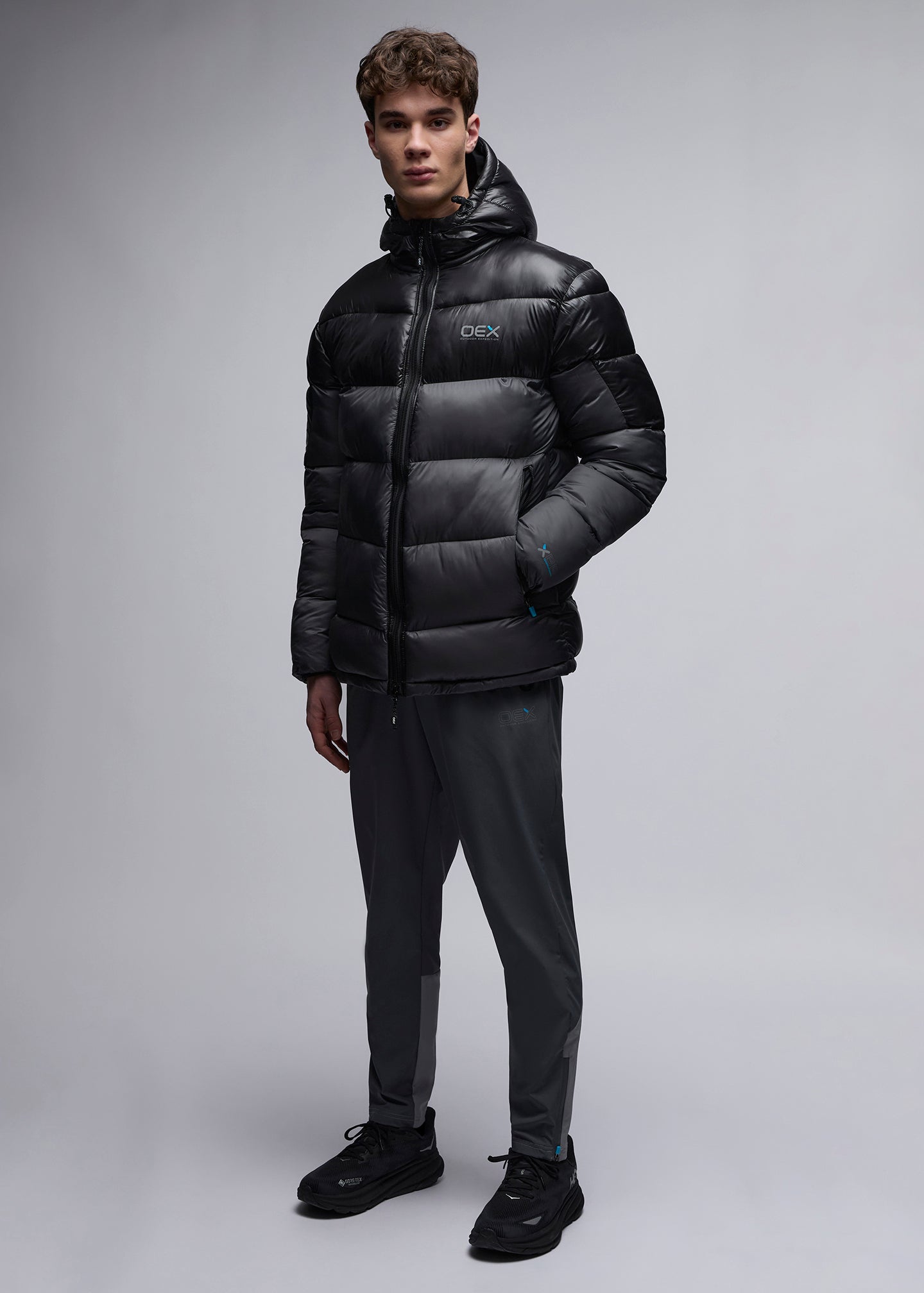 Munro Padded Jacket - Charcoal