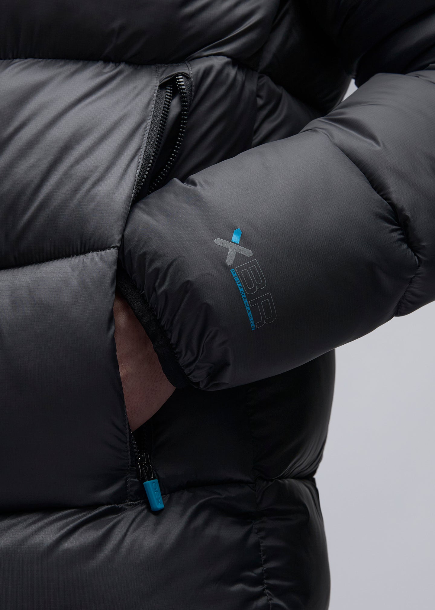 Munro Padded Jacket - Charcoal