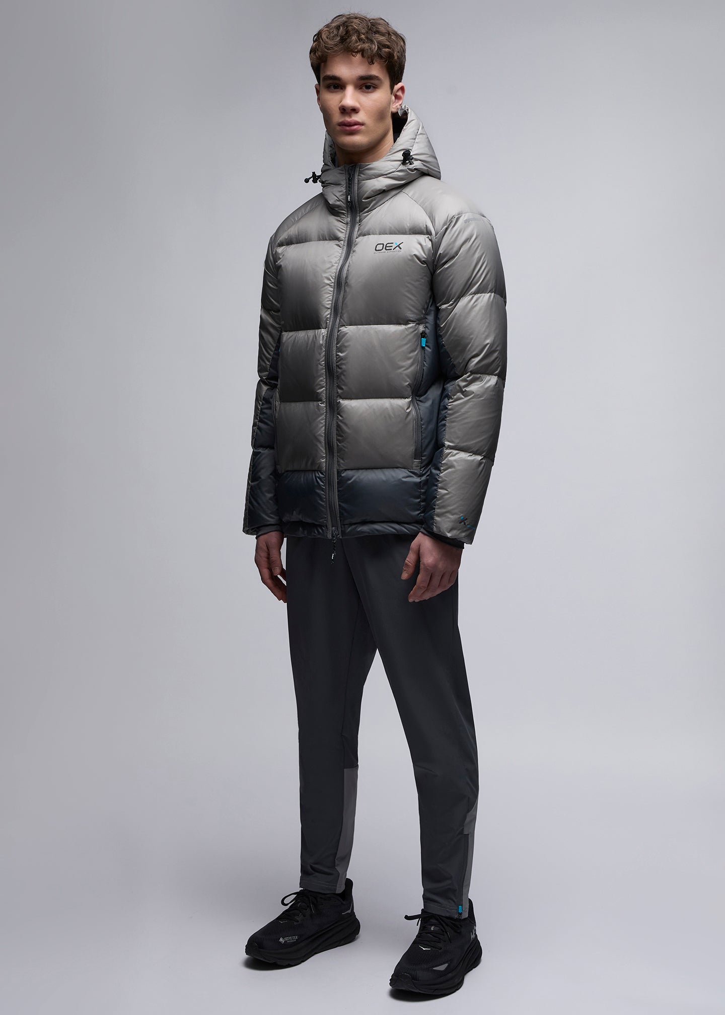 Nevis Padded Down Jacket - Grey
