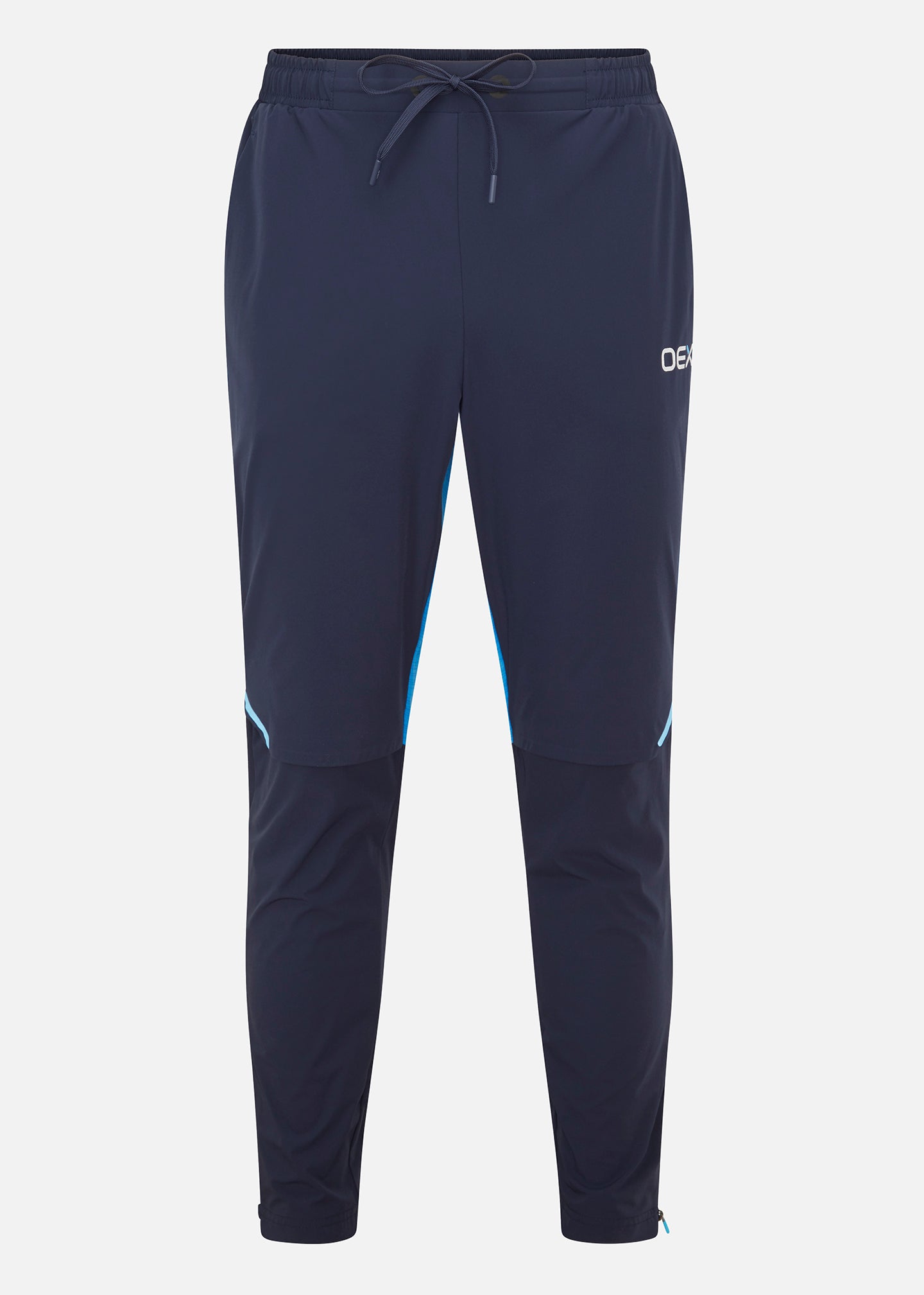 Navy blue track pants clearance