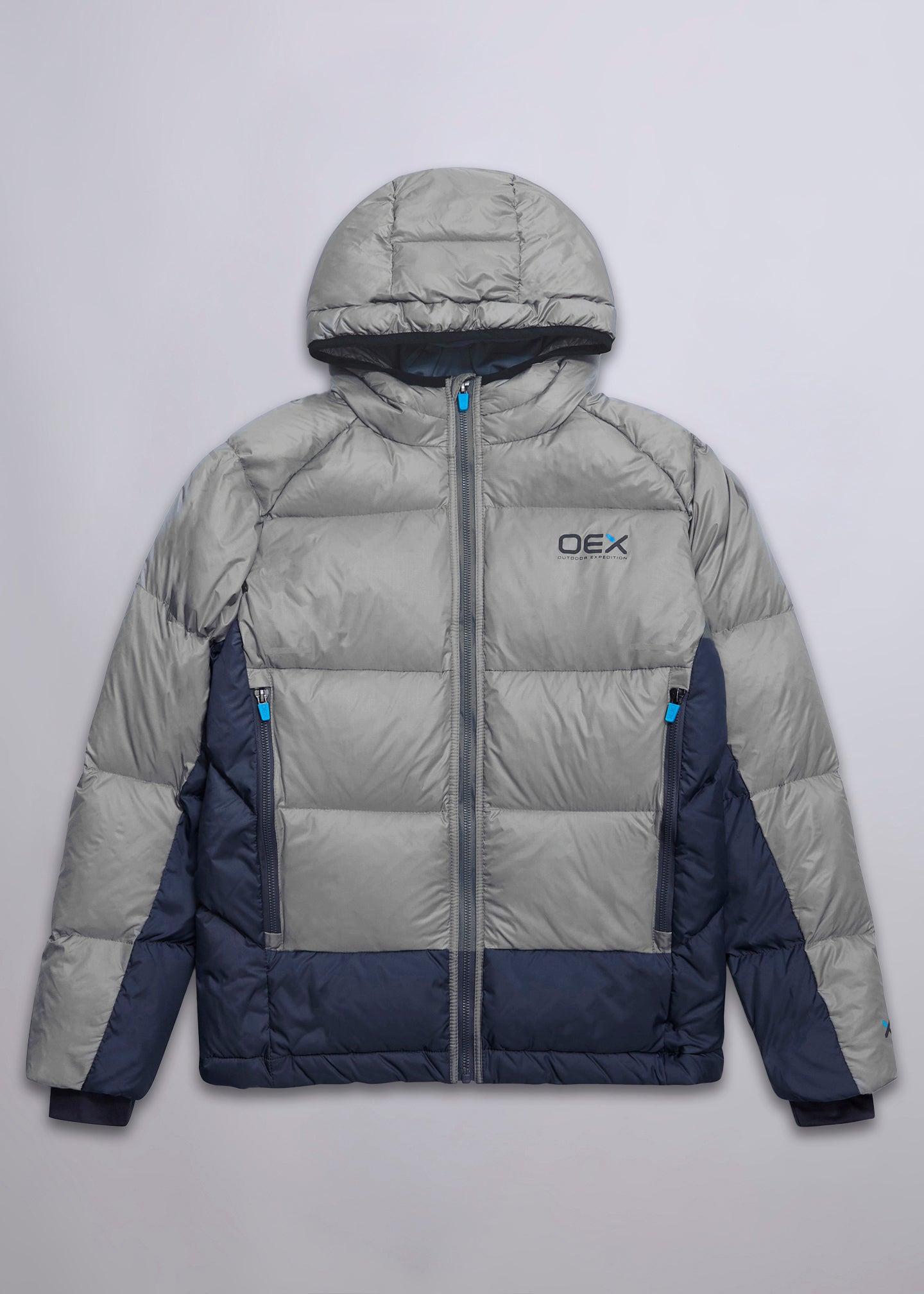 Nevis Junior Boys Padded Down Jacket - Grey