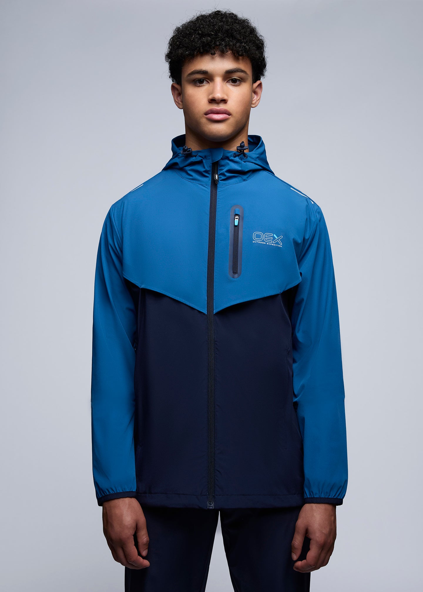 FELL 2.0 TRACK TOP - Dark Blue/Navy