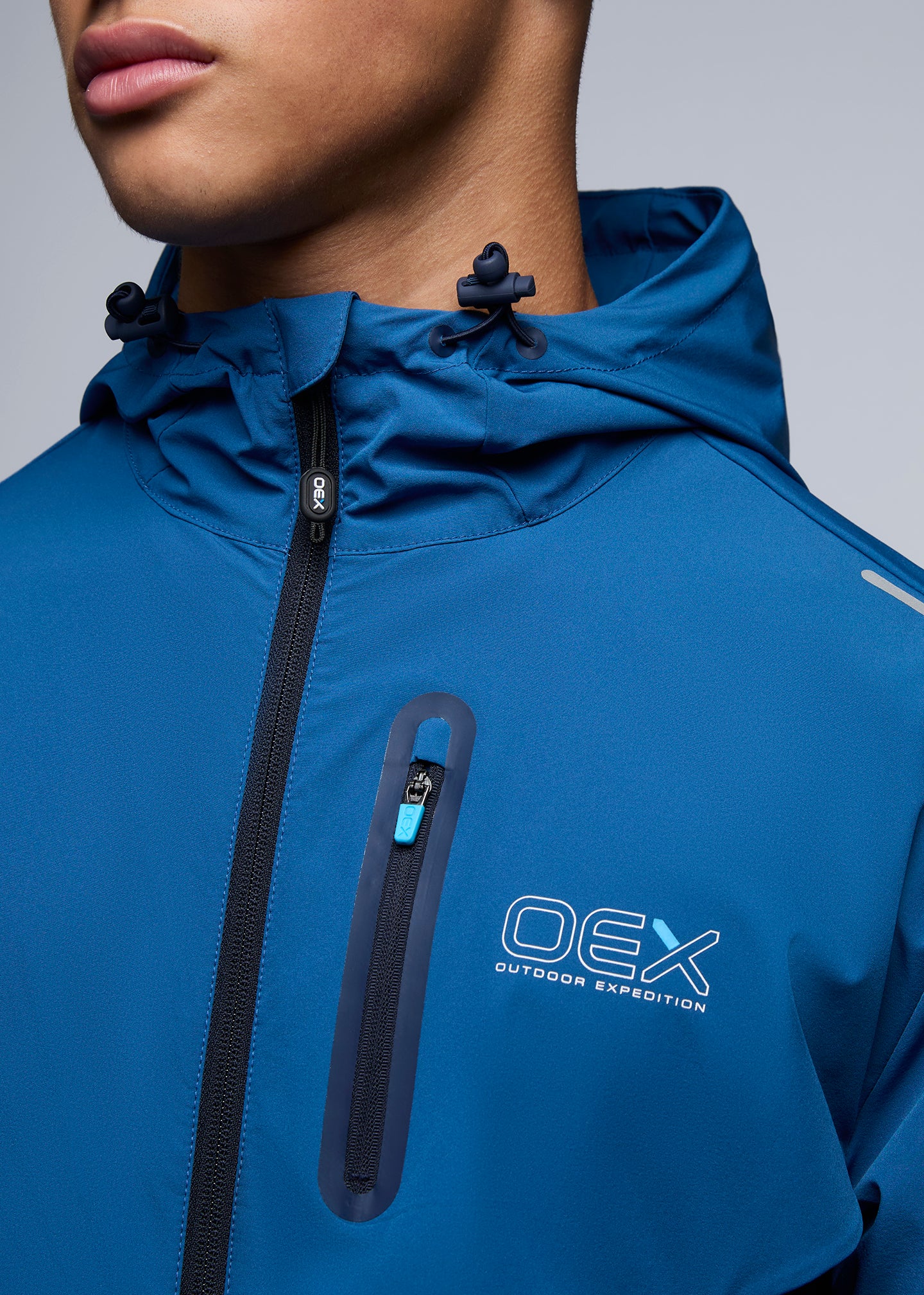 FELL 2.0 TRACK TOP - Dark Blue/Navy