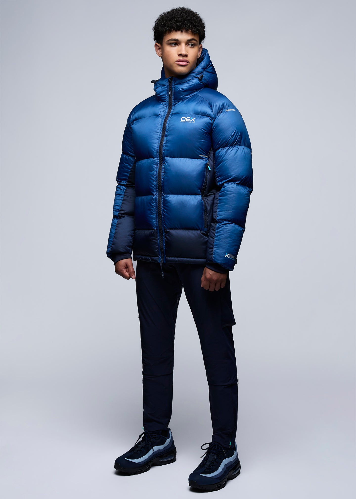 NEVIS WADDED JACKET - Dark Blue/Navy