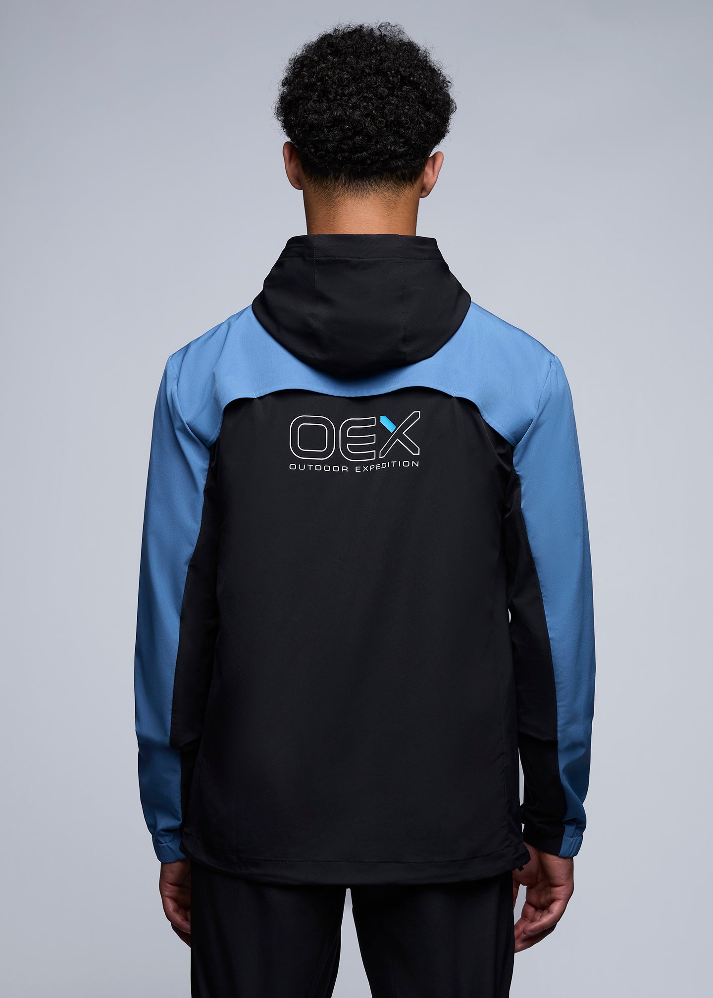 PENNINE 2.0 TRACK TOP - Soft Blue/Black