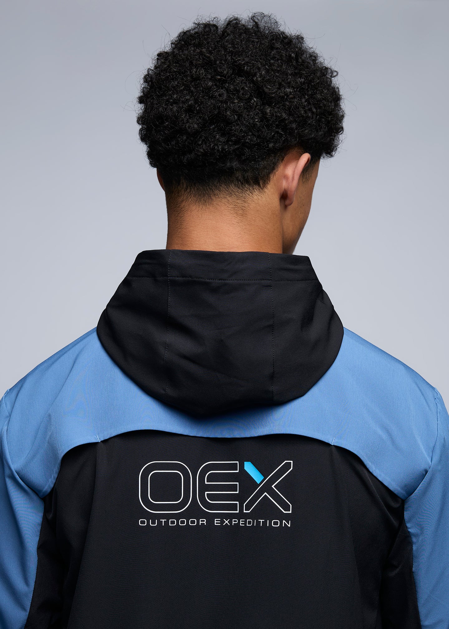 PENNINE 2.0 TRACK TOP - Soft Blue/Black