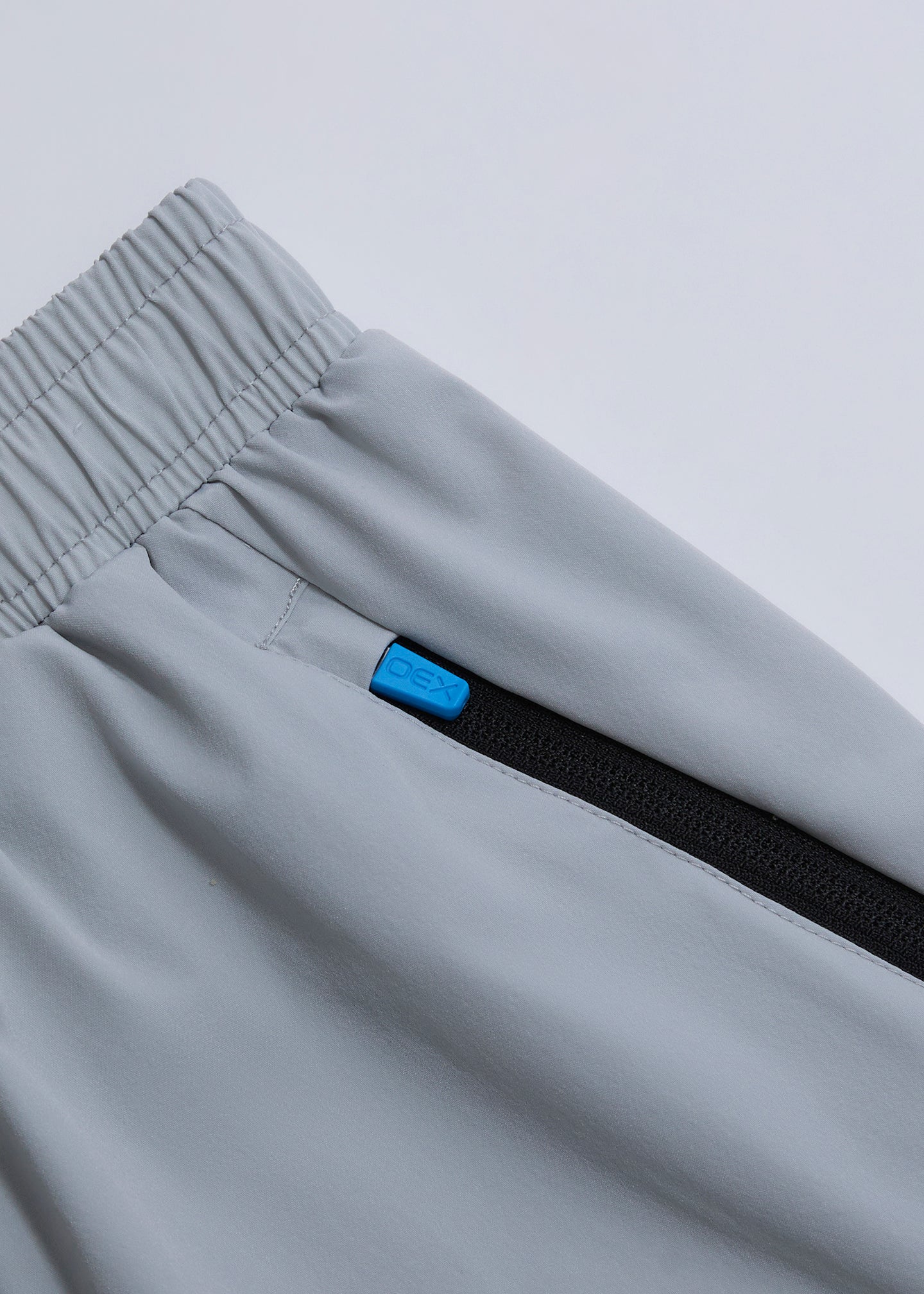 OEX Dyno Boys Shorts-Light Grey-Zip