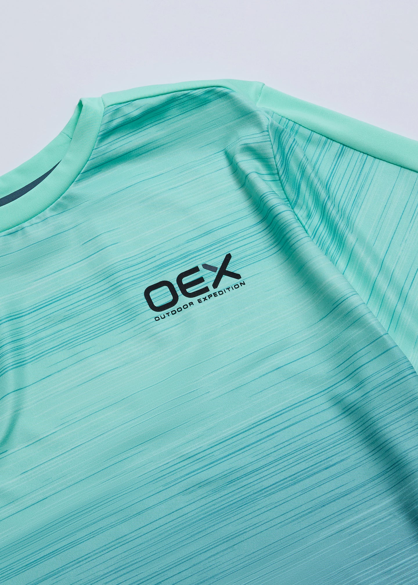 OEX Heuco T-Shirt Infant-Mint-Detail