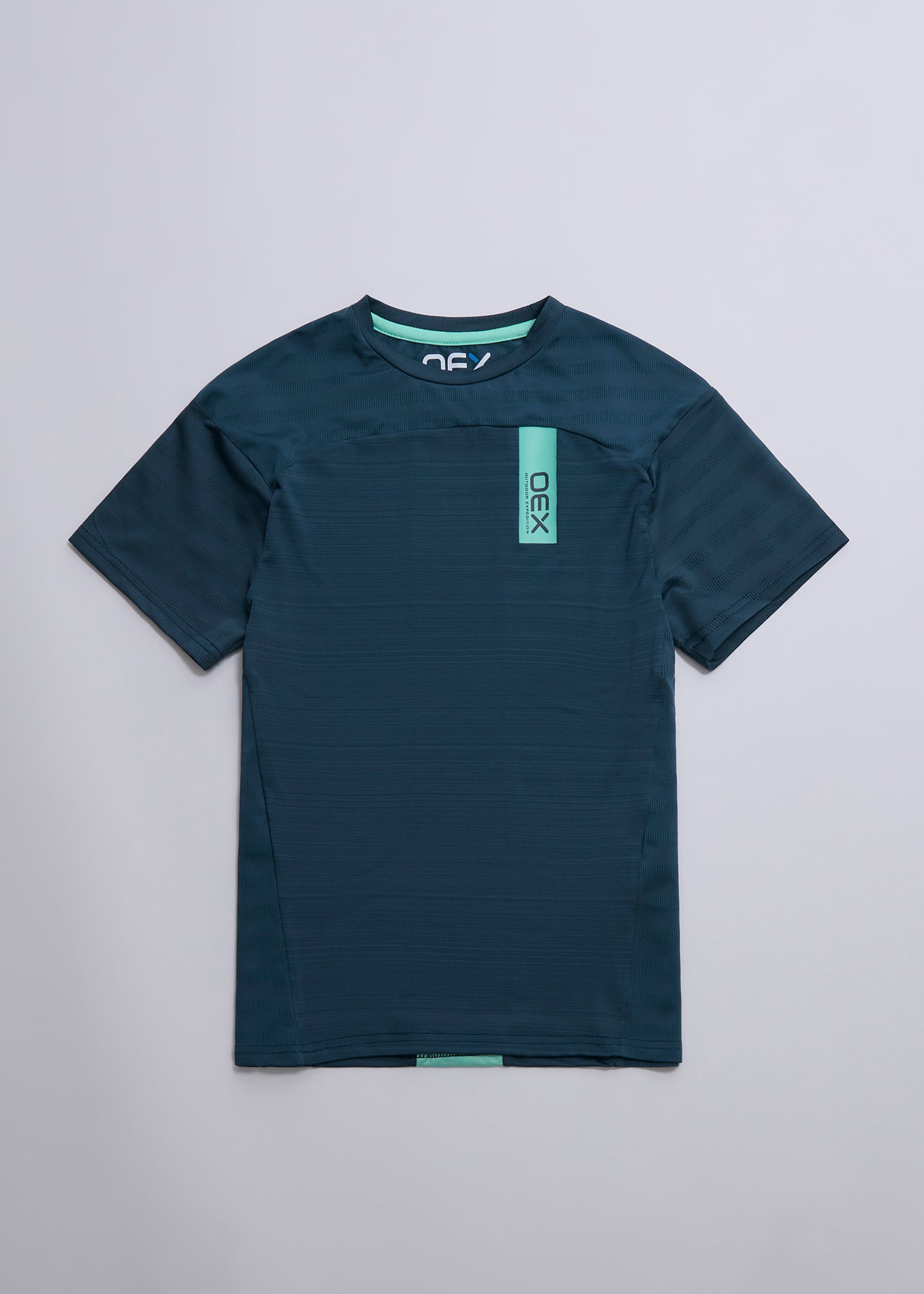 OEX Piton T-Shirt Infant-Slate Blue-Front