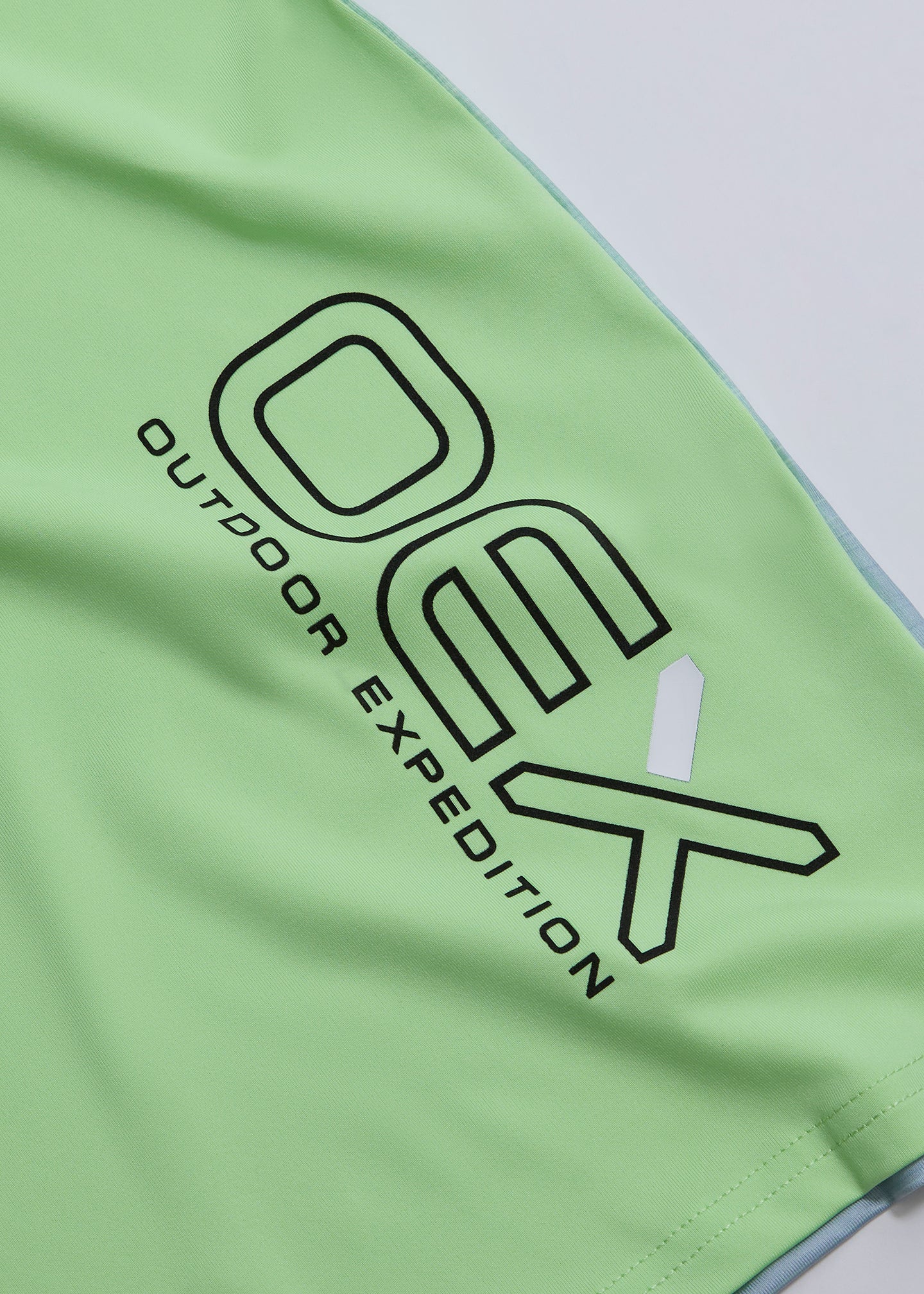 OEX Heuco T-Shirt Infant-Lime-Logo Detail