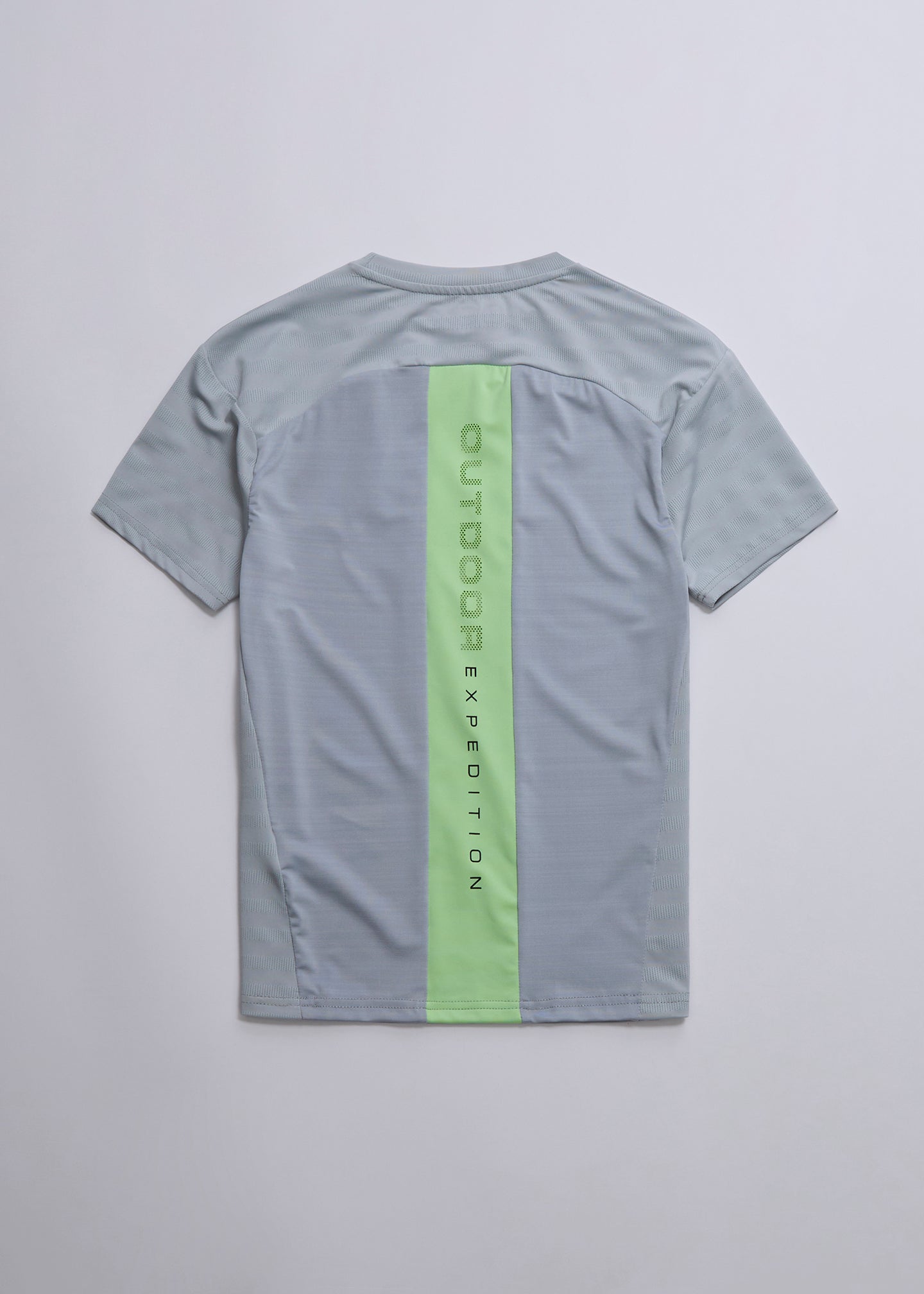 OEX Piton T-Shirt-Light Grey-Back