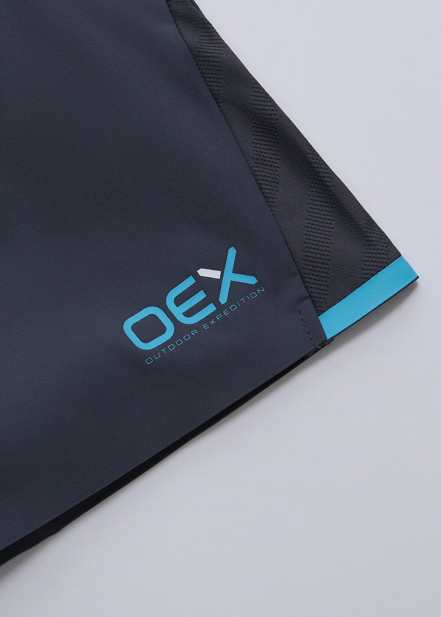 OEX Dyno Short Junior-Charcoal-Detail