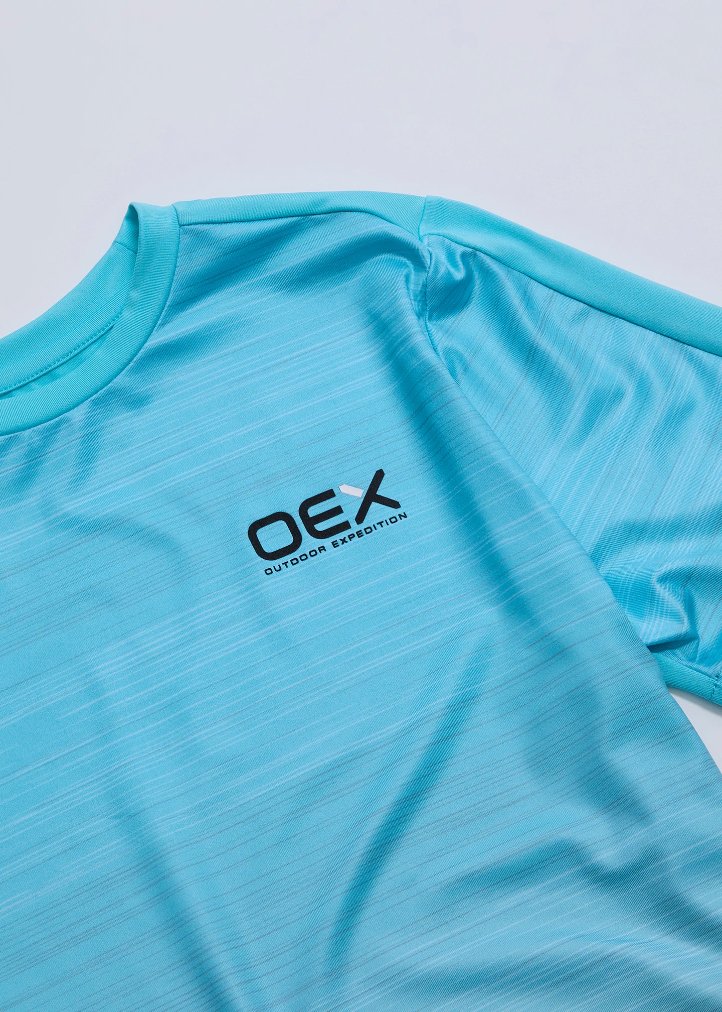 OEX Heuco T-Shirt Infant-Aqua-Detail