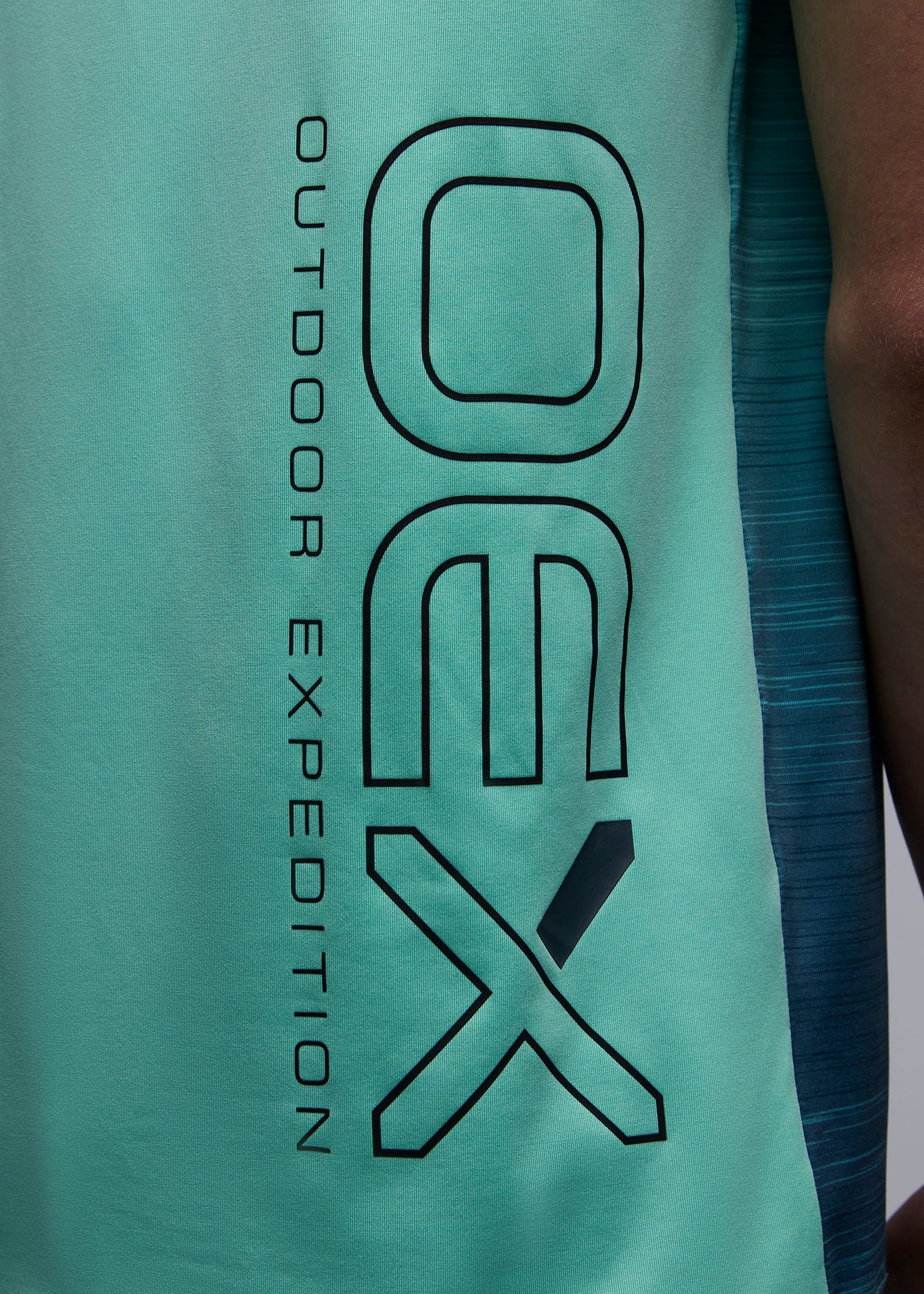 OEX Heuco T-Shirt-Mint-Detail