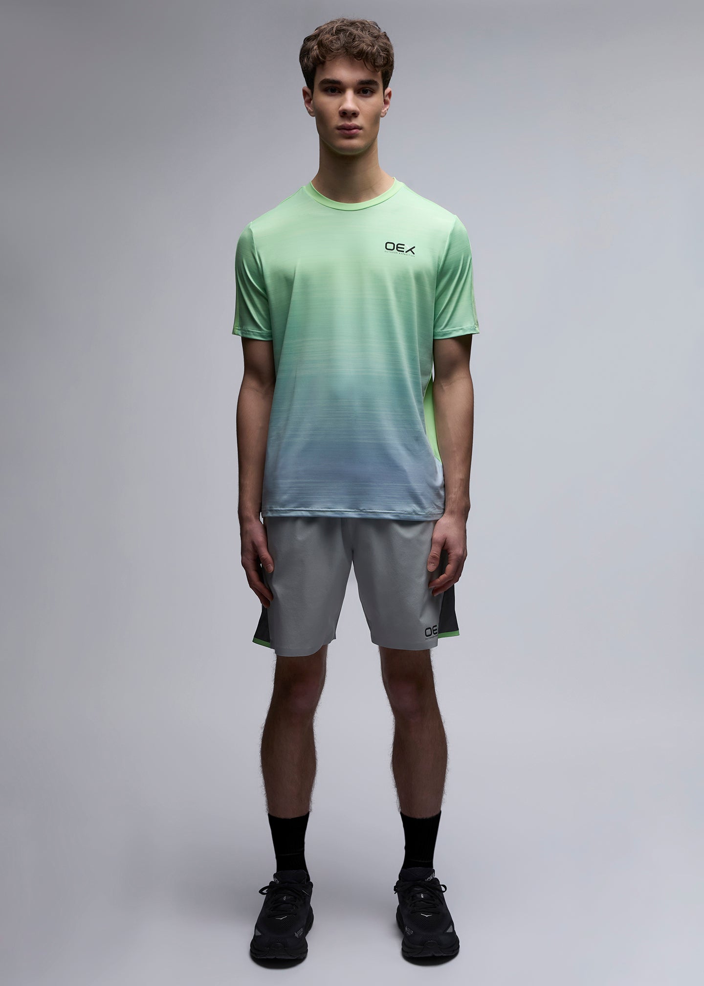 OEX Heuco T-Shirt-Lime-Full Body