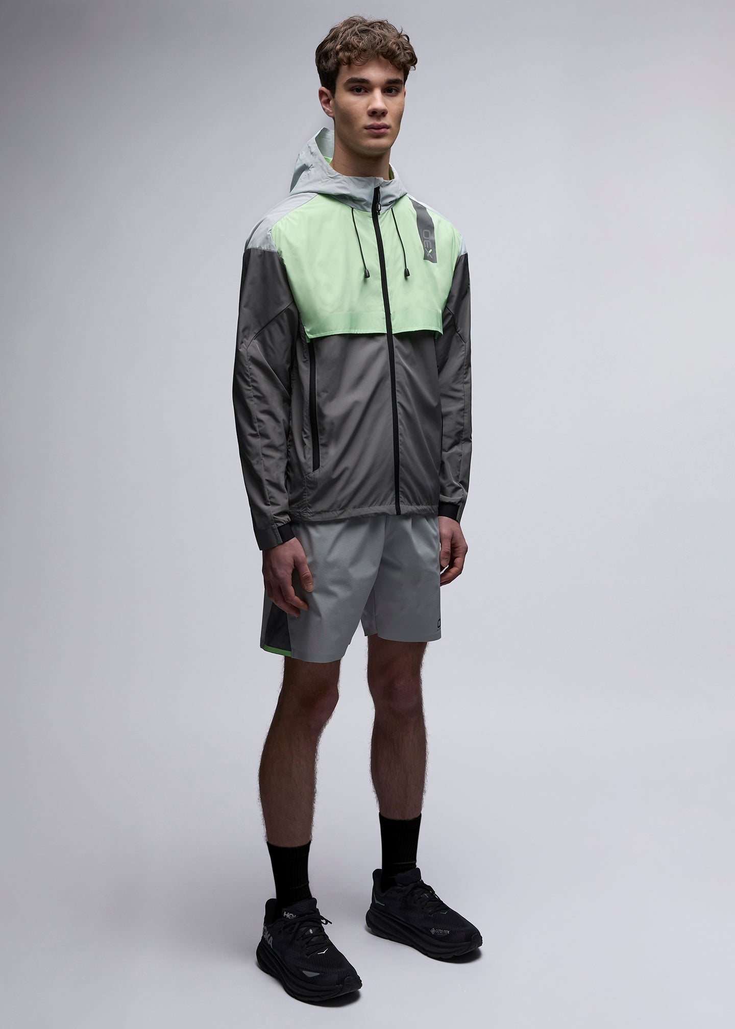 OEX Repel Windrunner-Lime-Full Body