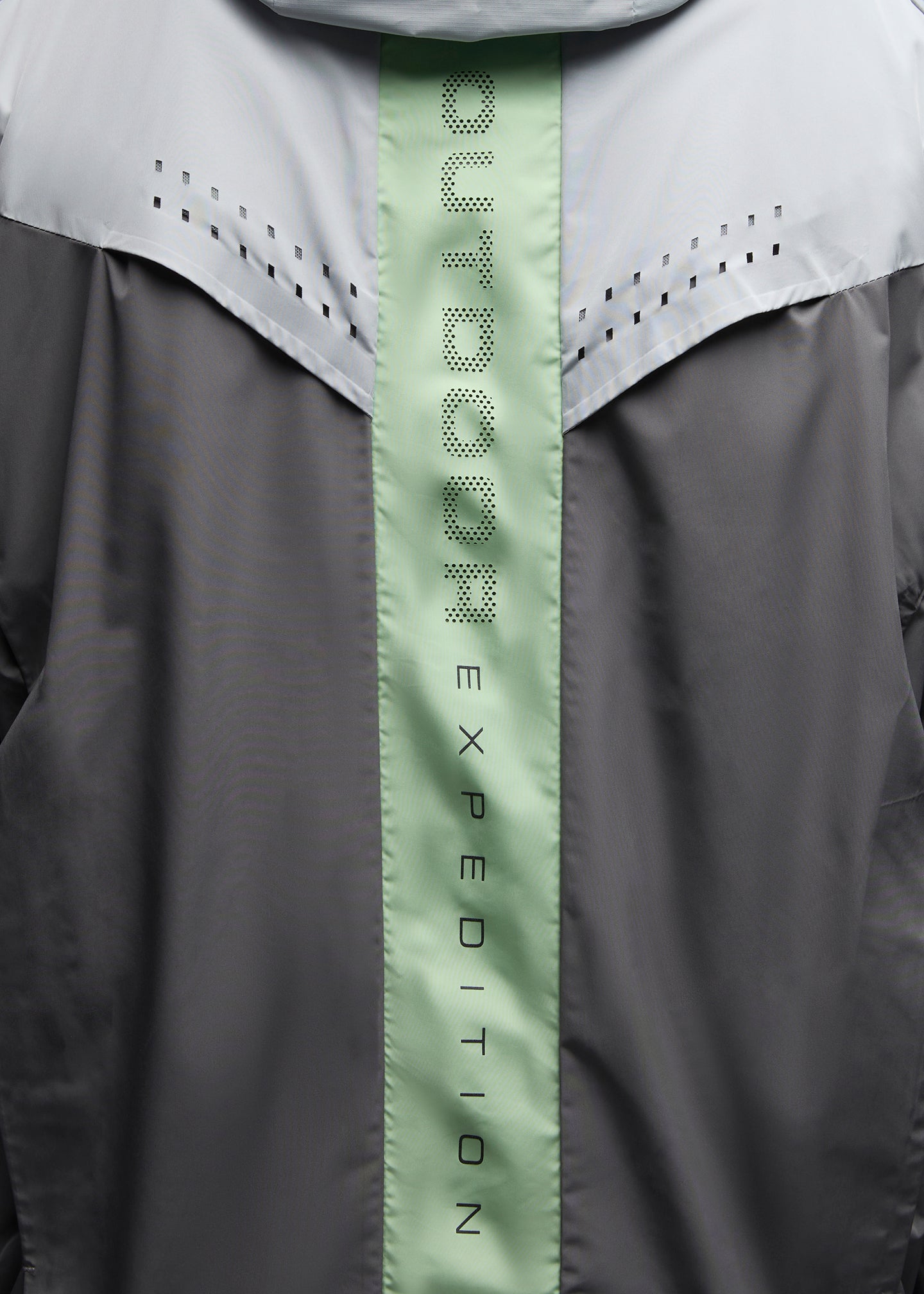 OEX Repel Windrunner-Lime-Detail