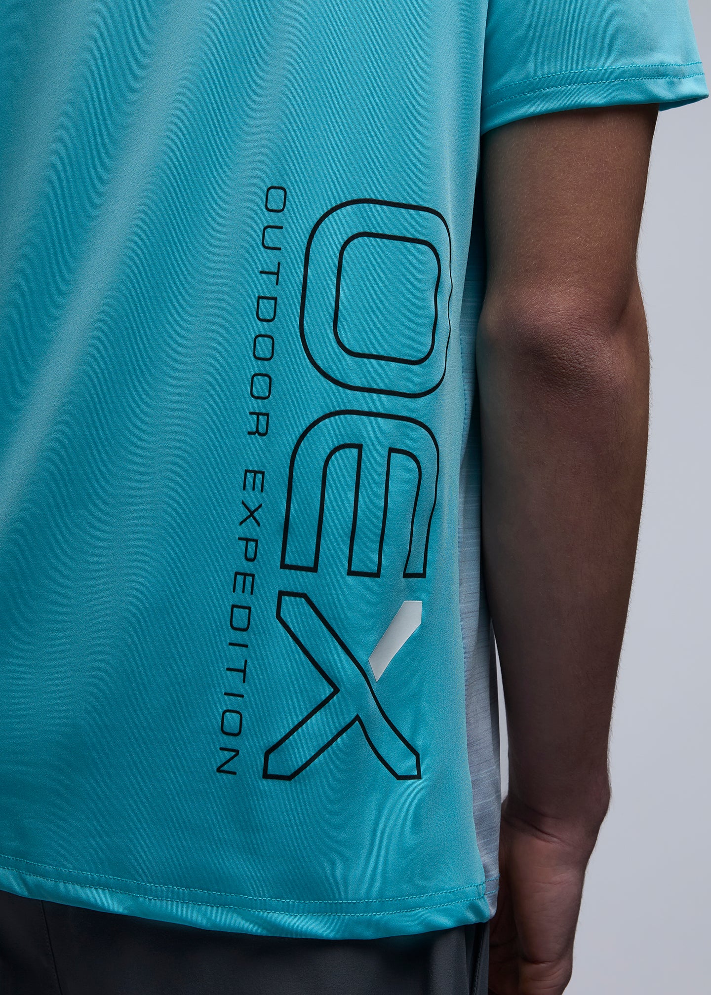 OEX Heuco T-Shirt-Aqua-Detail