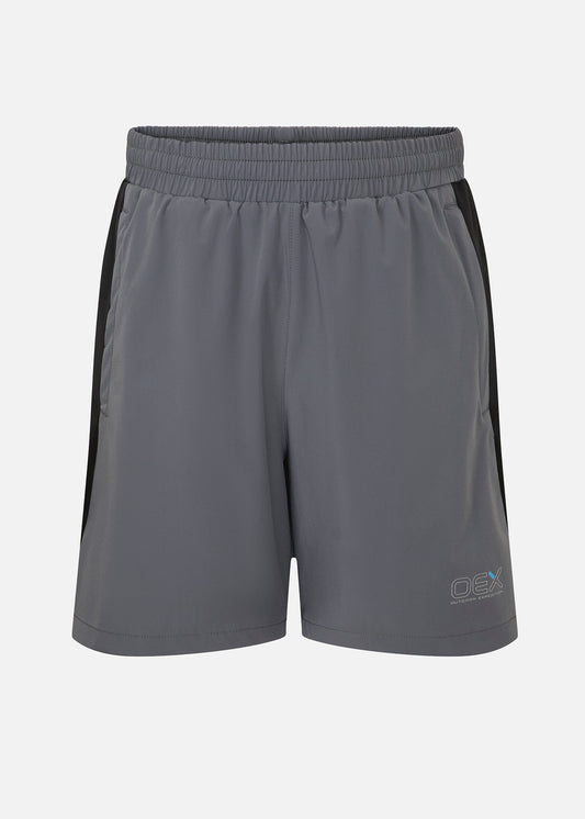OEX Dale Short Junior- Charcoal-Front