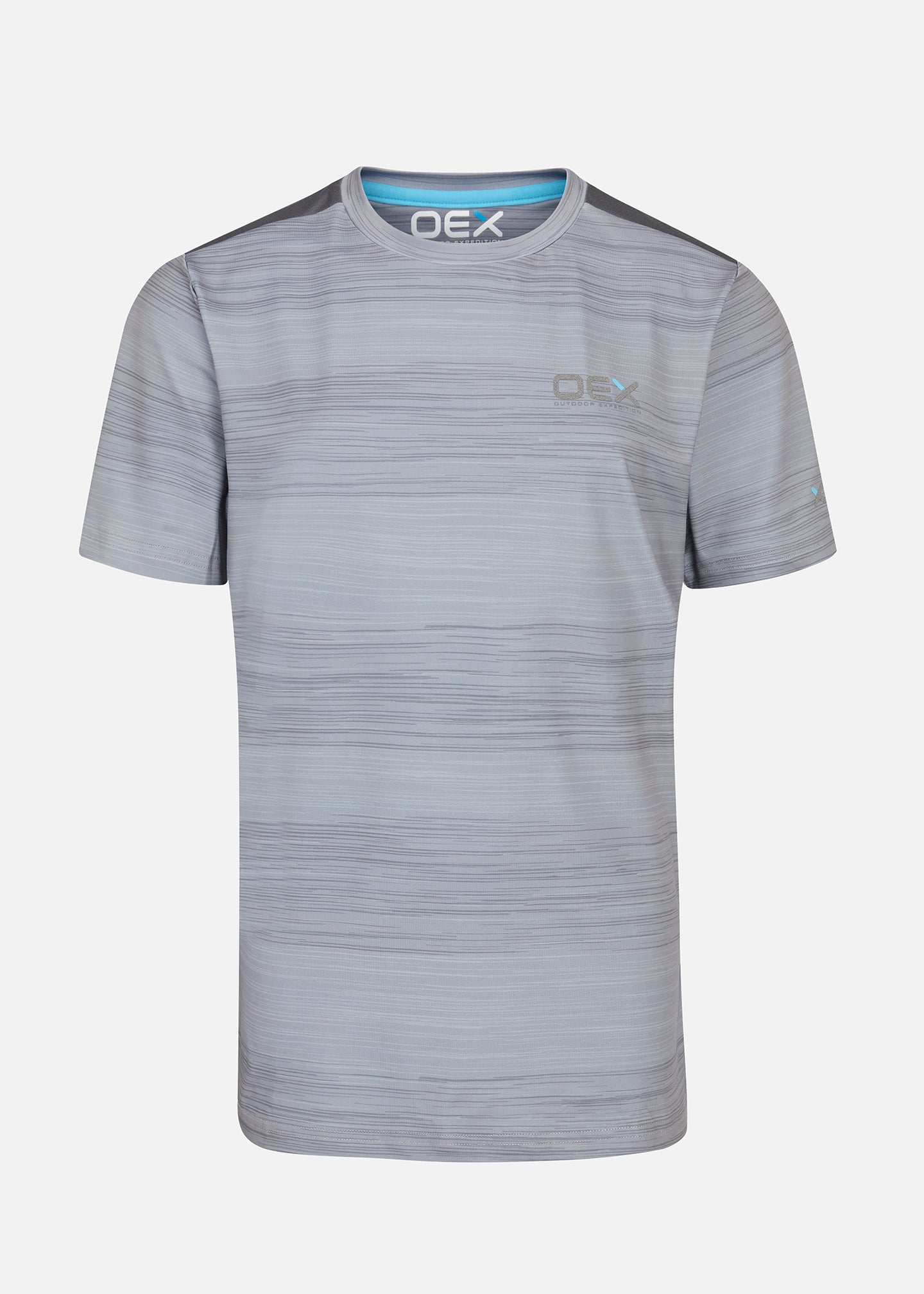 OEX Junior Furth T-Shirt-Grey-Front
