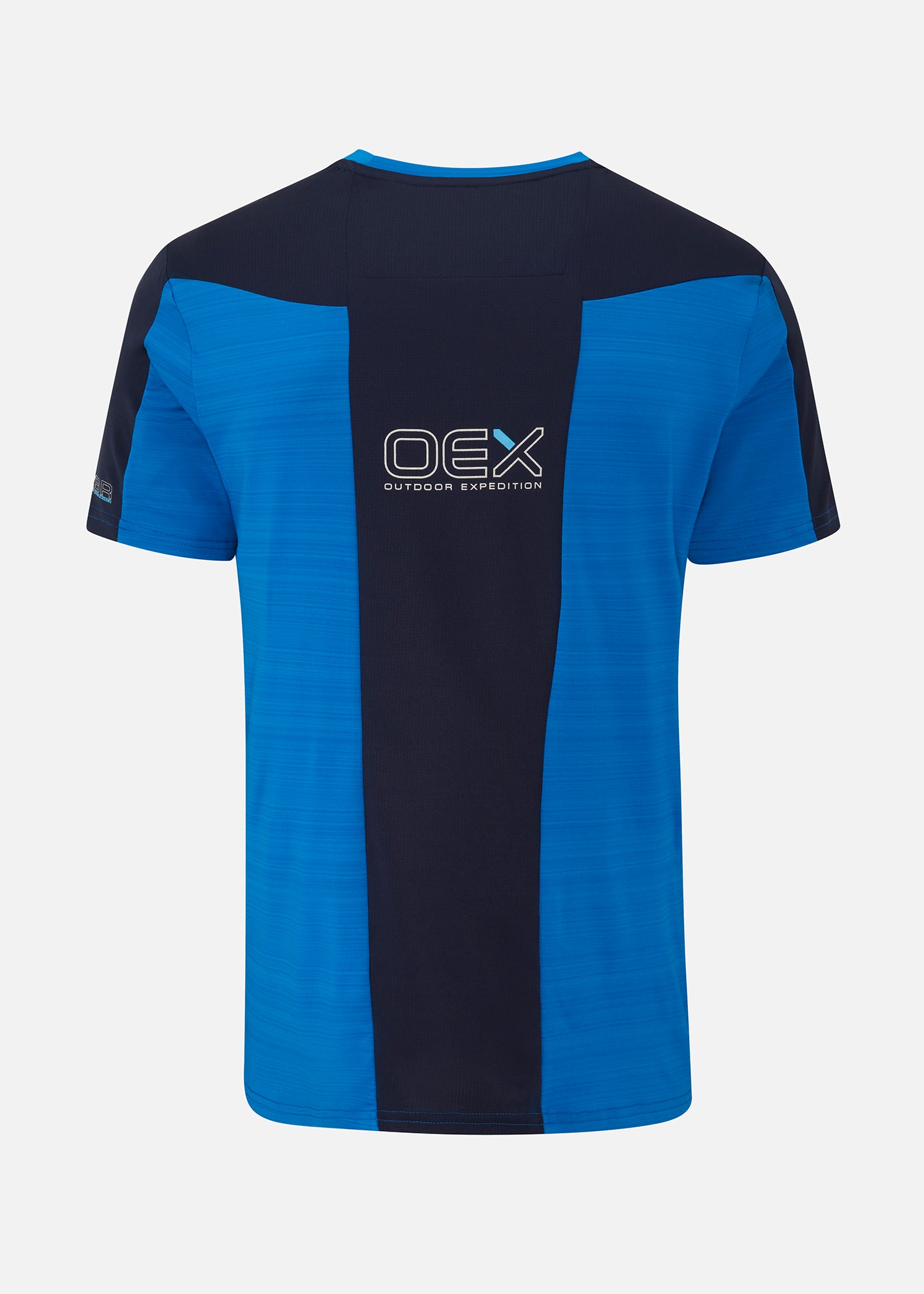 OEX Men's Hewitt Tshirt-Blue-Back