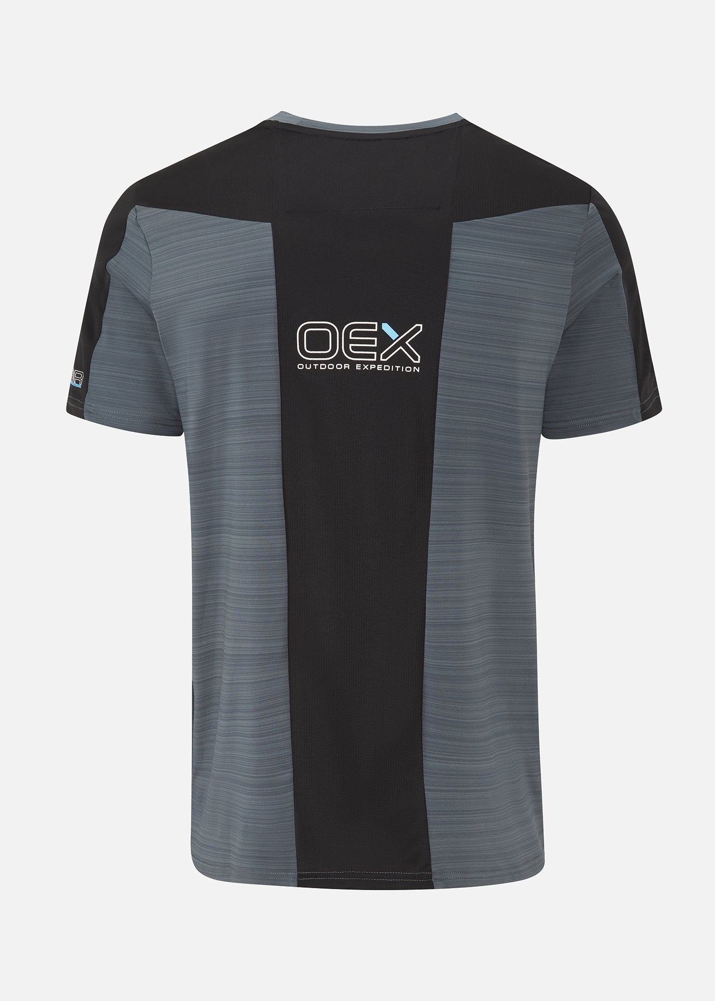 OEX Hewitt T-Shirt - Charcoal - Back 