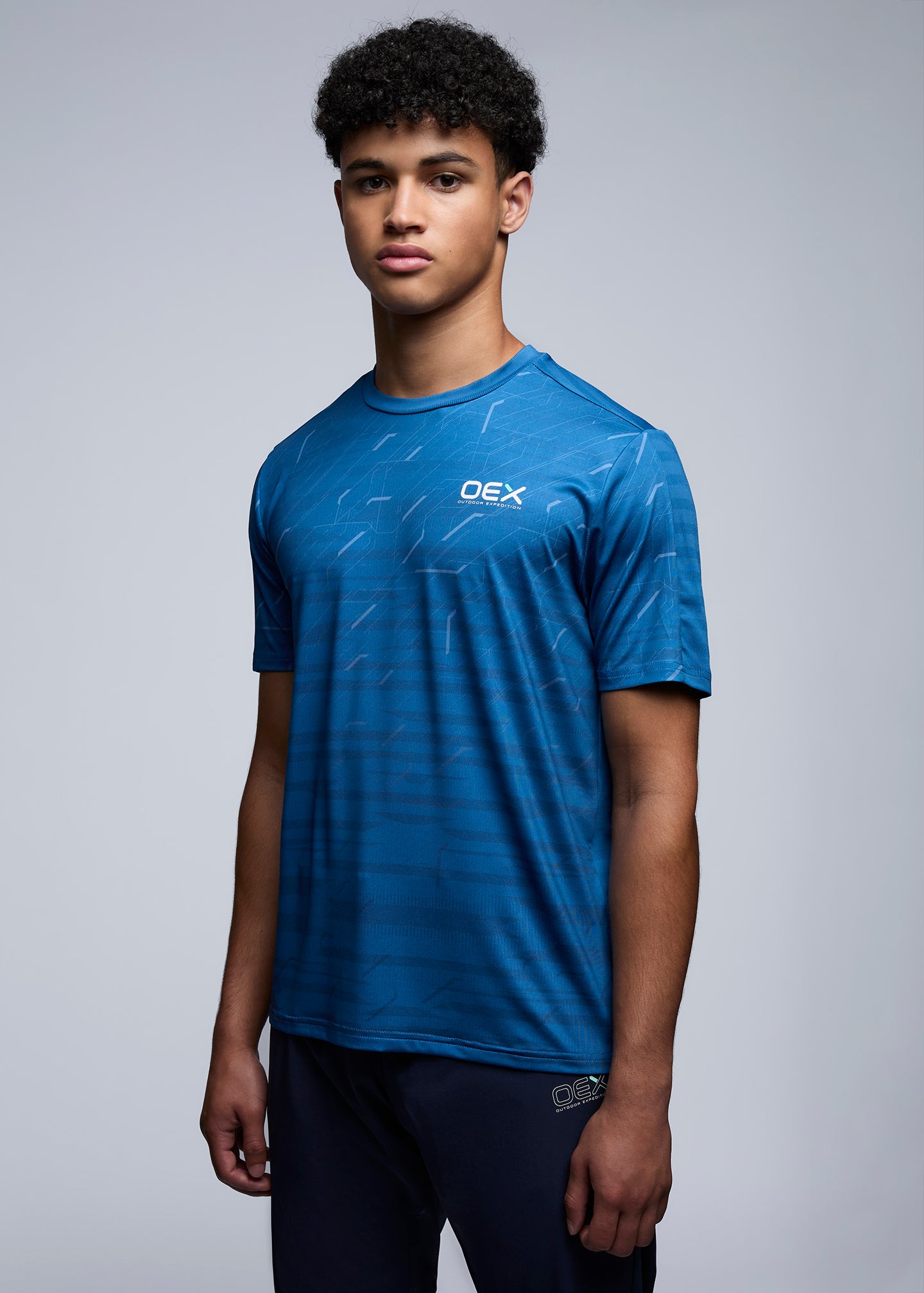 HELMER T-SHIRT - Dark Blue