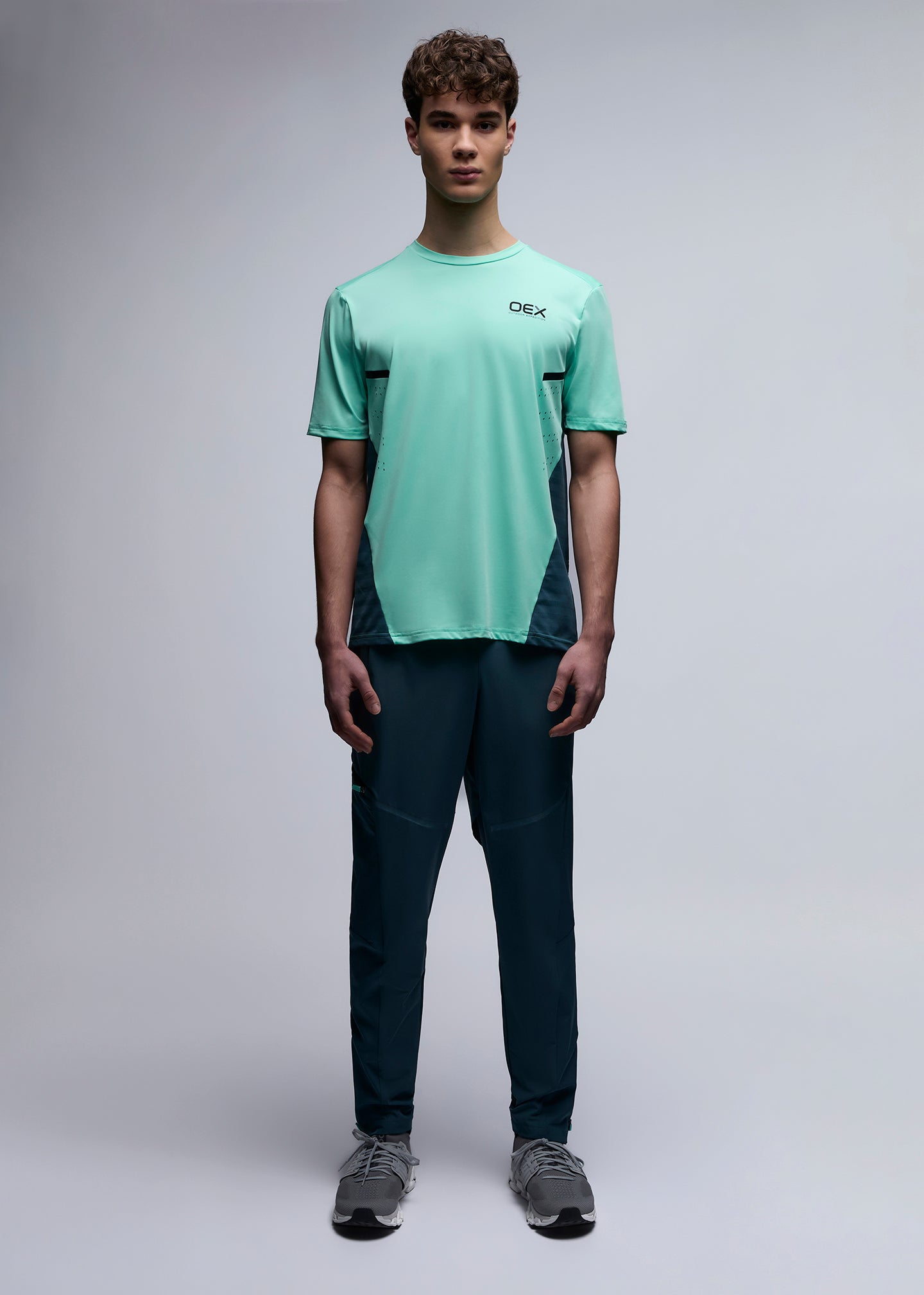 OEX Aspect Tracksuit Pant-Slate Blue-Full Body