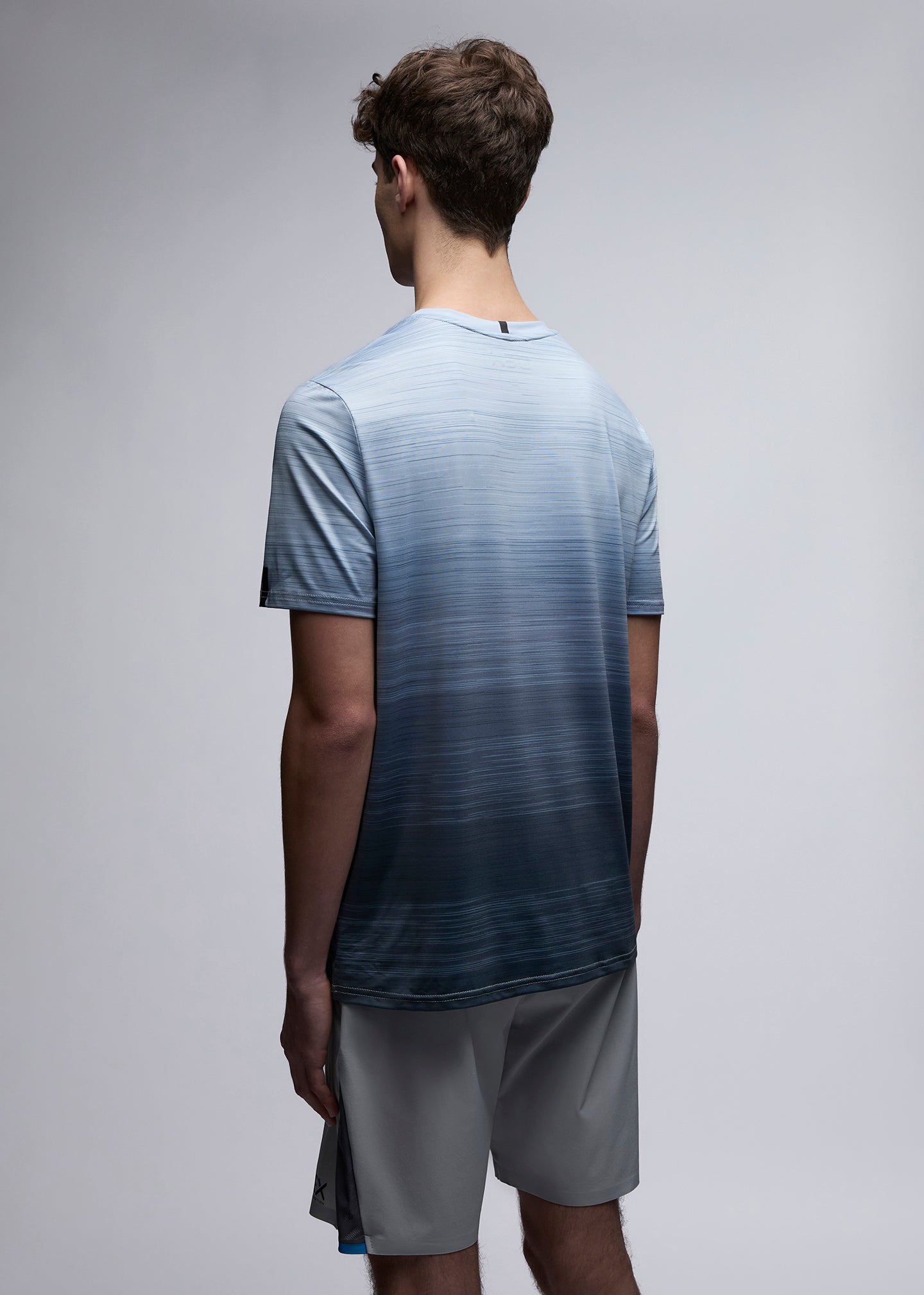 OEX Neve T-Shirt-Light Grey-Back